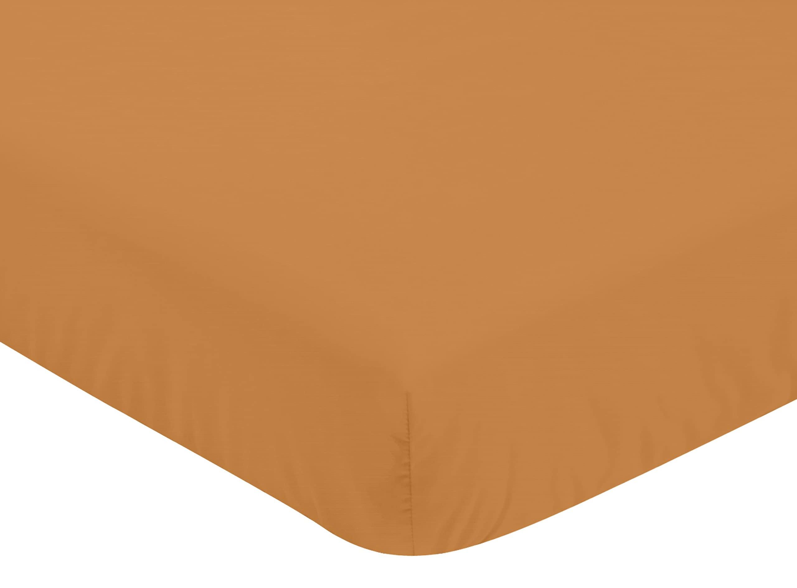 Sweet Jojo Designs Rainbow Vintage Boho Sun Nursery Crib Bedding Set - Gender Neutral Baby Boy & Girl Bedding in Pumpkin, Rust Orange, Taupe Brown & White - Perfect for Bohemian, Desert & Nature Themed Nurseries