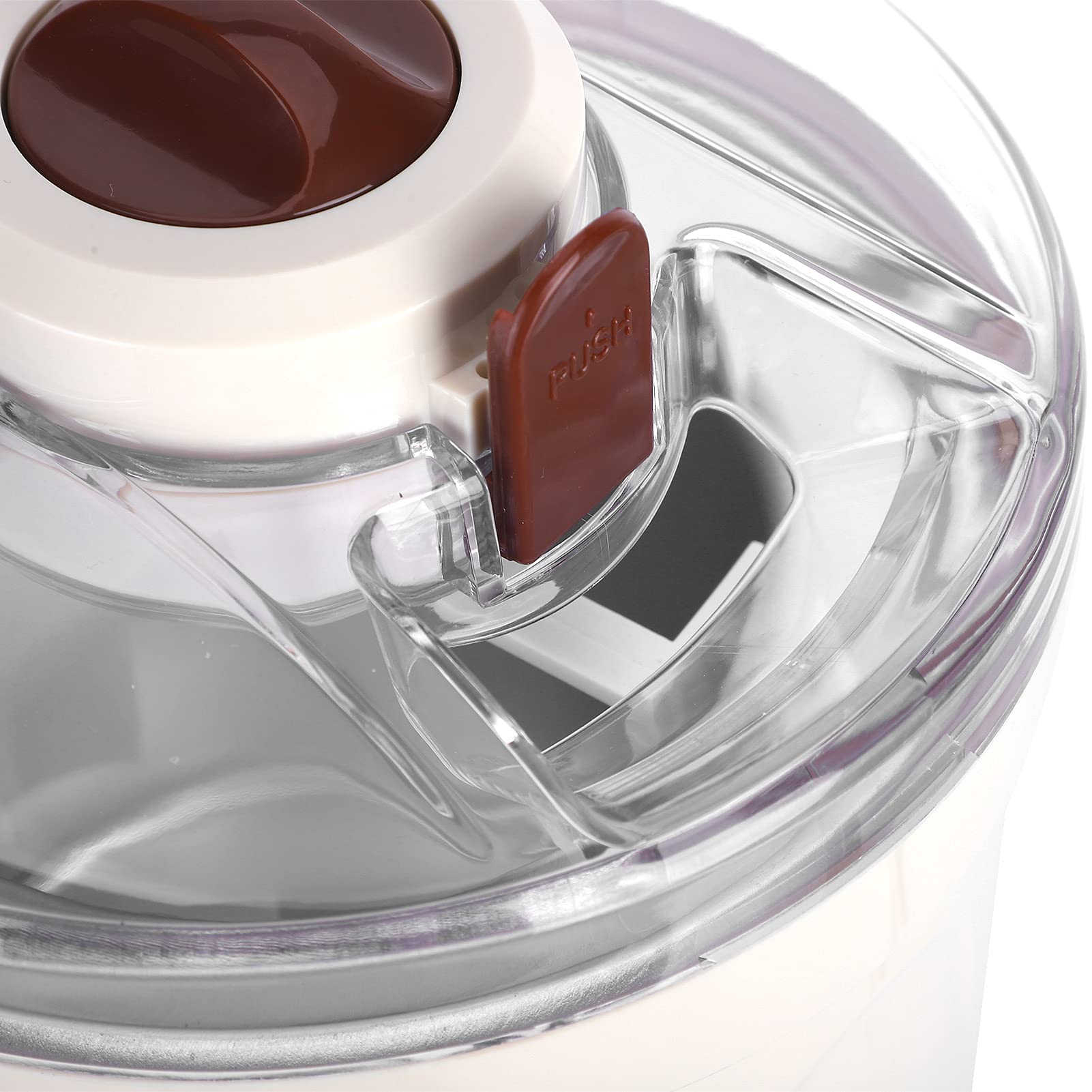 Electric Ice Cream Maker Machine - Large Capacity Fast Ice Cream, Frozen Yogurt & Sorbet Maker with Healthy Natural Fruits - Perfect for Summer Parties, Family Gatherings & Home Kitchen Use