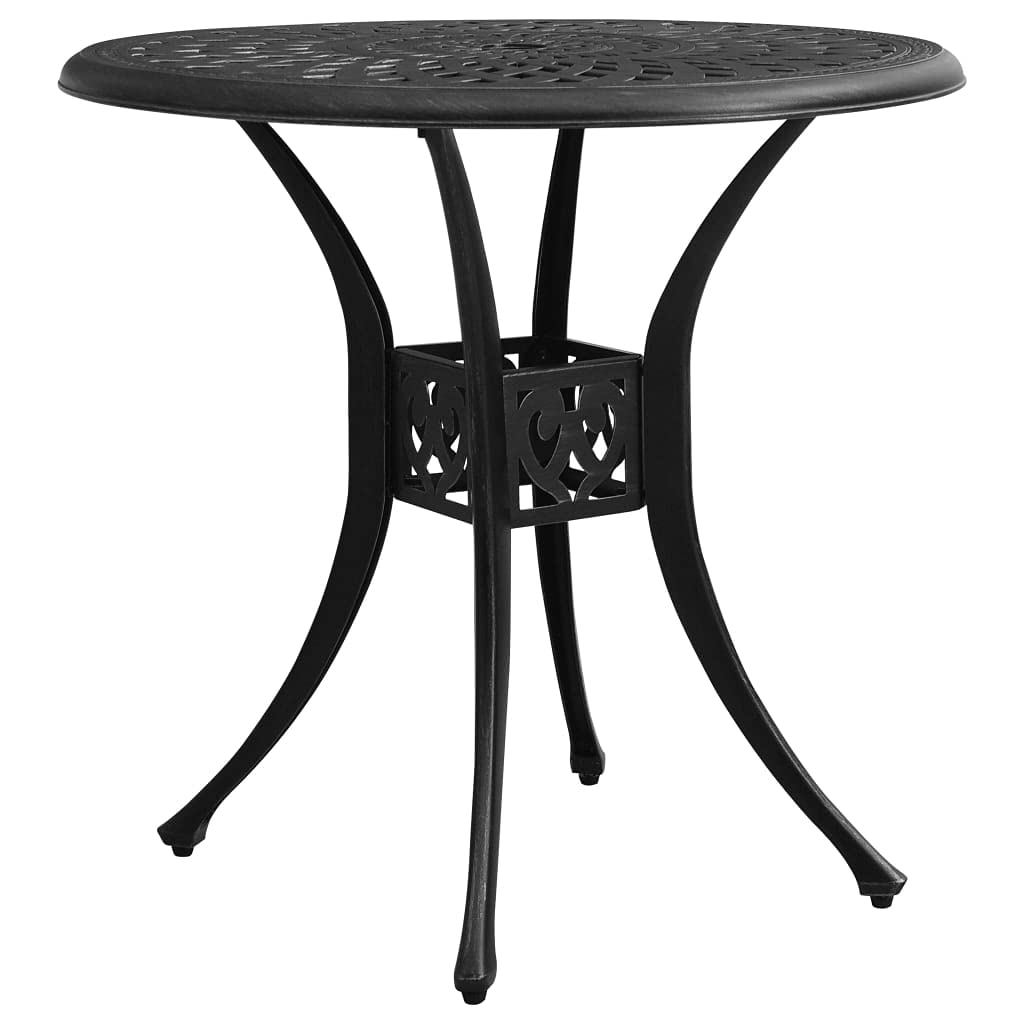 Round Outdoor Patio Table with Umbrella Hole - 30.7