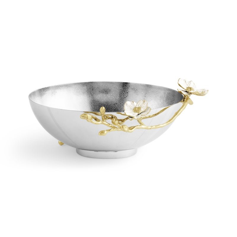 Elegant Orchid Low Oval Bowl - Handcrafted Ceramic Serving Dish for Salads, Soups & Desserts - Perfect for Dining, Entertaining & Home Decor