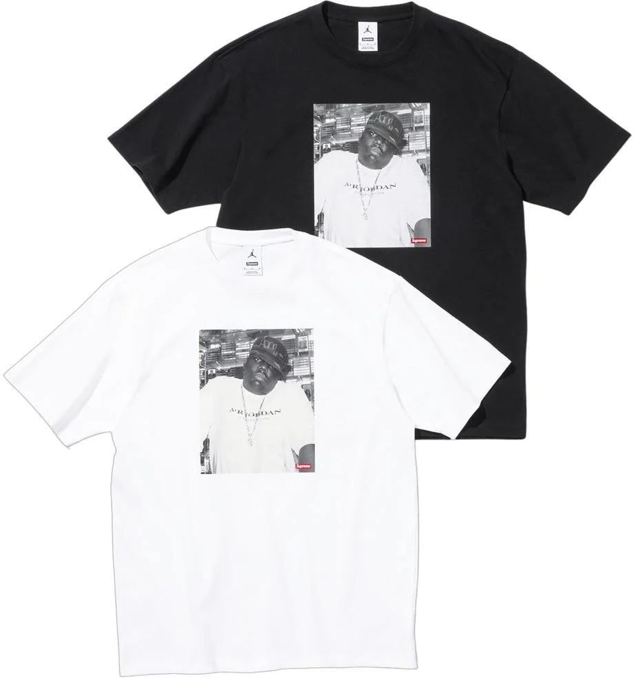 SUPREME 24FW JORDAN BIGGLE Short Sleeve T-Shirt - Men's Streetwear Fashion Top for Casual Wear & Urban Style