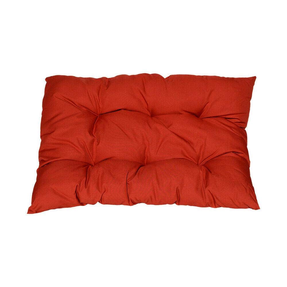 Europder 40'' x 31'' Red Soft Replacement Cushion - Chair Seat Cover for Patio, Car, Travel & Home - Comfortable Pillow Pad for Outdoor Furniture, Office & Relaxation