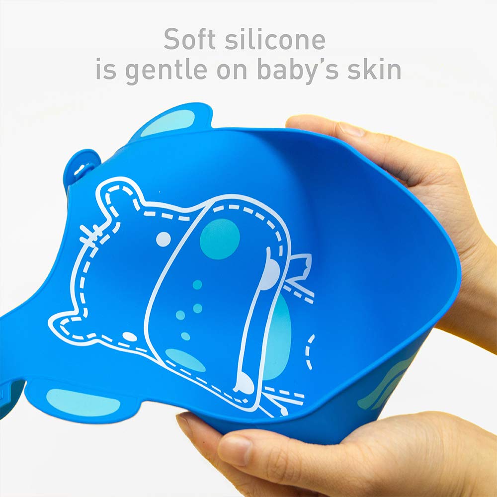 Soft Silicone Baby Bibs for Infants & Toddlers (6 Months+) - Adjustable, Waterproof, BPA & Phthalate Free - Perfect for Mealtime, Feeding, and Messy Play