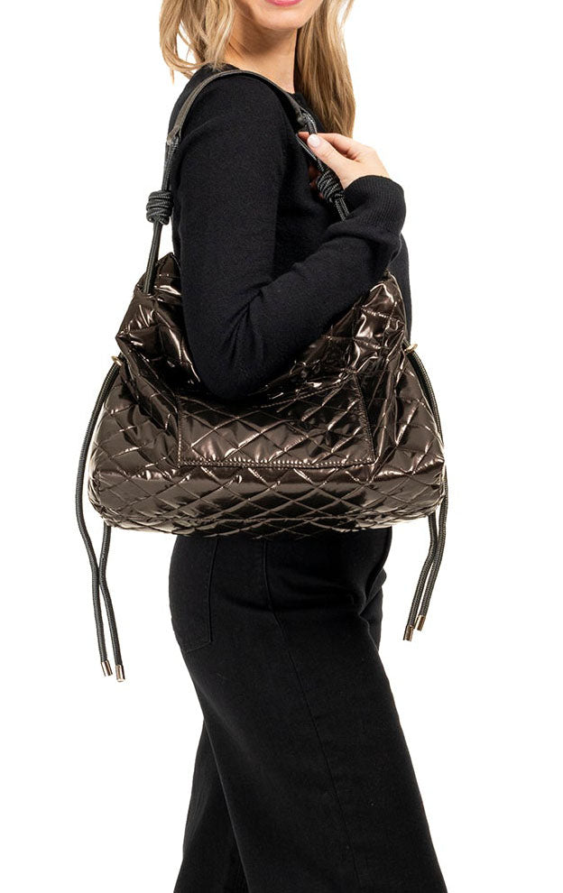 Stacey Smoke Convertible Shoulder Bag for Women - Fashionable Leather Crossbody Purse with Adjustable Strap - Perfect for Work, Travel & Everyday Use | Haute Shore