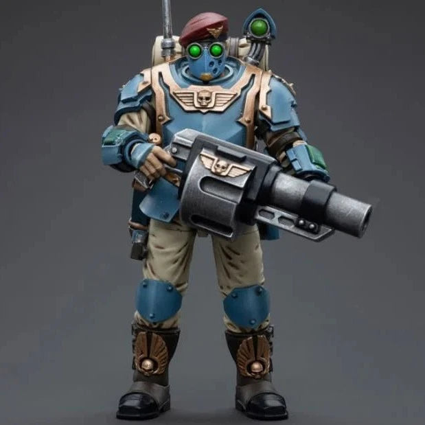 JOYTOY Warhammer 40k Astra Militarum Tempestus Scions Command Squad 55th Kappic Eagles Grenadier Action Figures - Collectible Miniatures for Tabletop Gaming & Warhammer 40k Battles