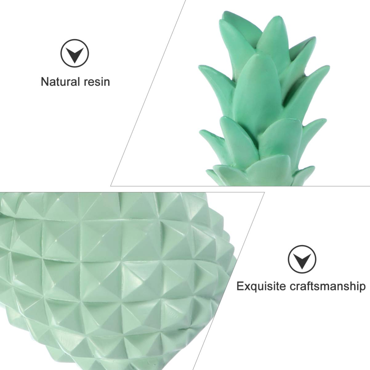 Pineapple Piggy Bank - Cute Cartoon Coin Money Saving Pot for Kids & Adults - Home Decor & Small Change Storage - Perfect for Gifts, Bedroom, Office & Savings Goals