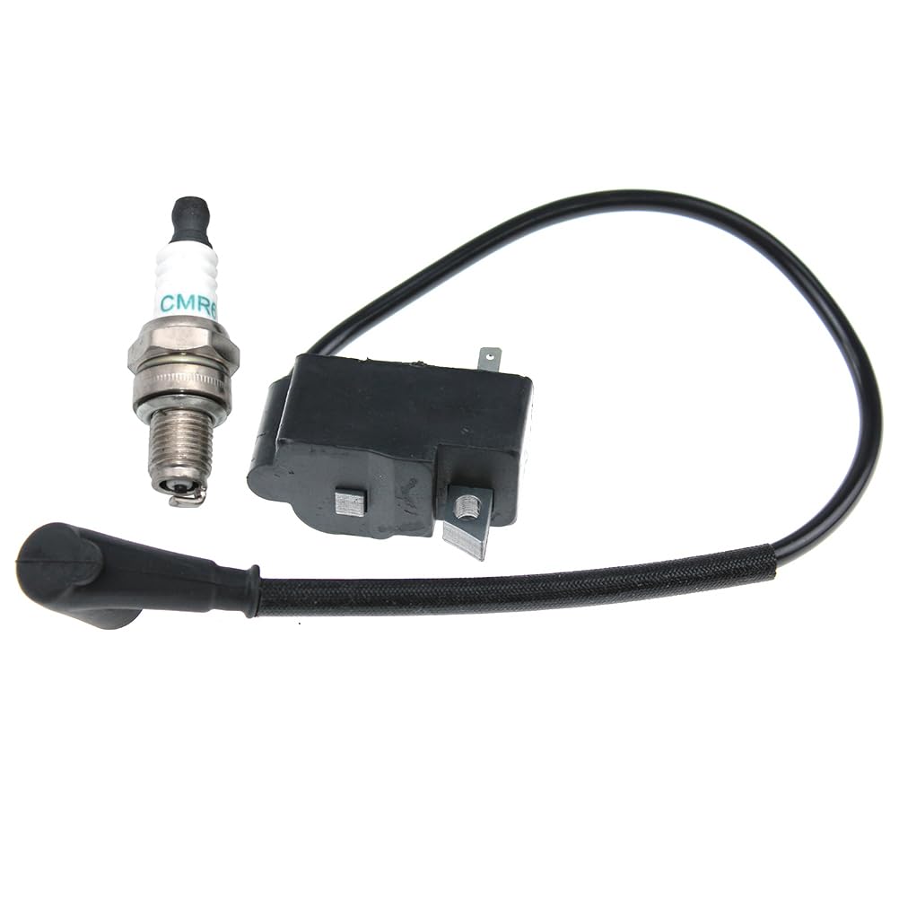 High-Performance Ignition Coil Replacement for Stihl MS201 MS201T MS201C MS201 2-Mix MS201TC Chainsaws - Compatible with Part Numbers 1145 400 4711, 1145 400 1303, 1145 400 1310 - Durable Garden & Forestry Tool Accessory by SHENQIN718 - Perfect for Professional Logging, Tree Trimming & Landscaping Work