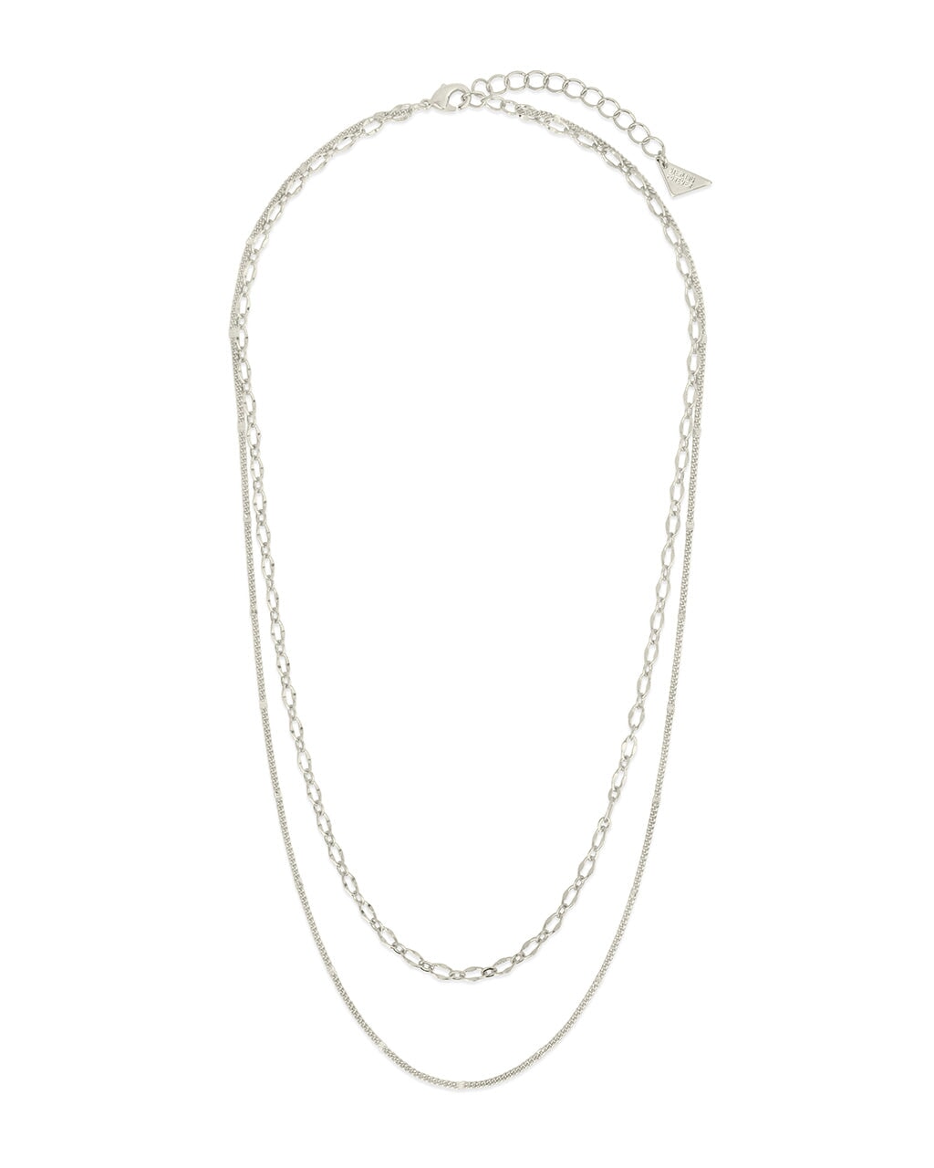Serenity Layered Chain Necklace for Women - Dainty Gold & Silver Layered Necklace Set, Minimalist Jewelry Gift for Her | Perfect for Everyday Wear, Date Nights & Special Occasions