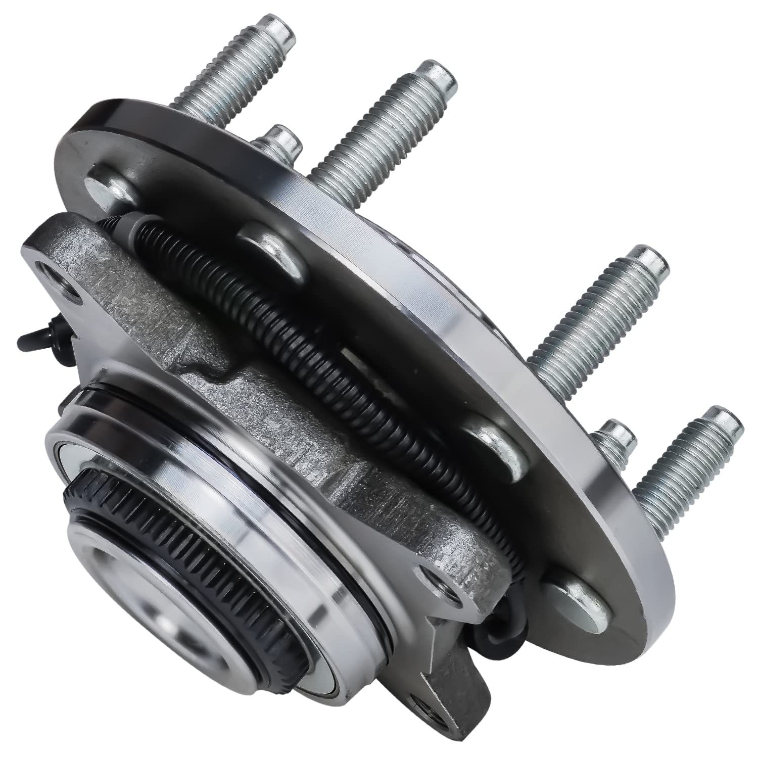 Detroit Axle 4WD 2-Piece Wheel Bearing Hub Assembly for 2004-2005 Ford F-150 - Front Wheel Bearing Replacement Kit for Off-Roading & Towing