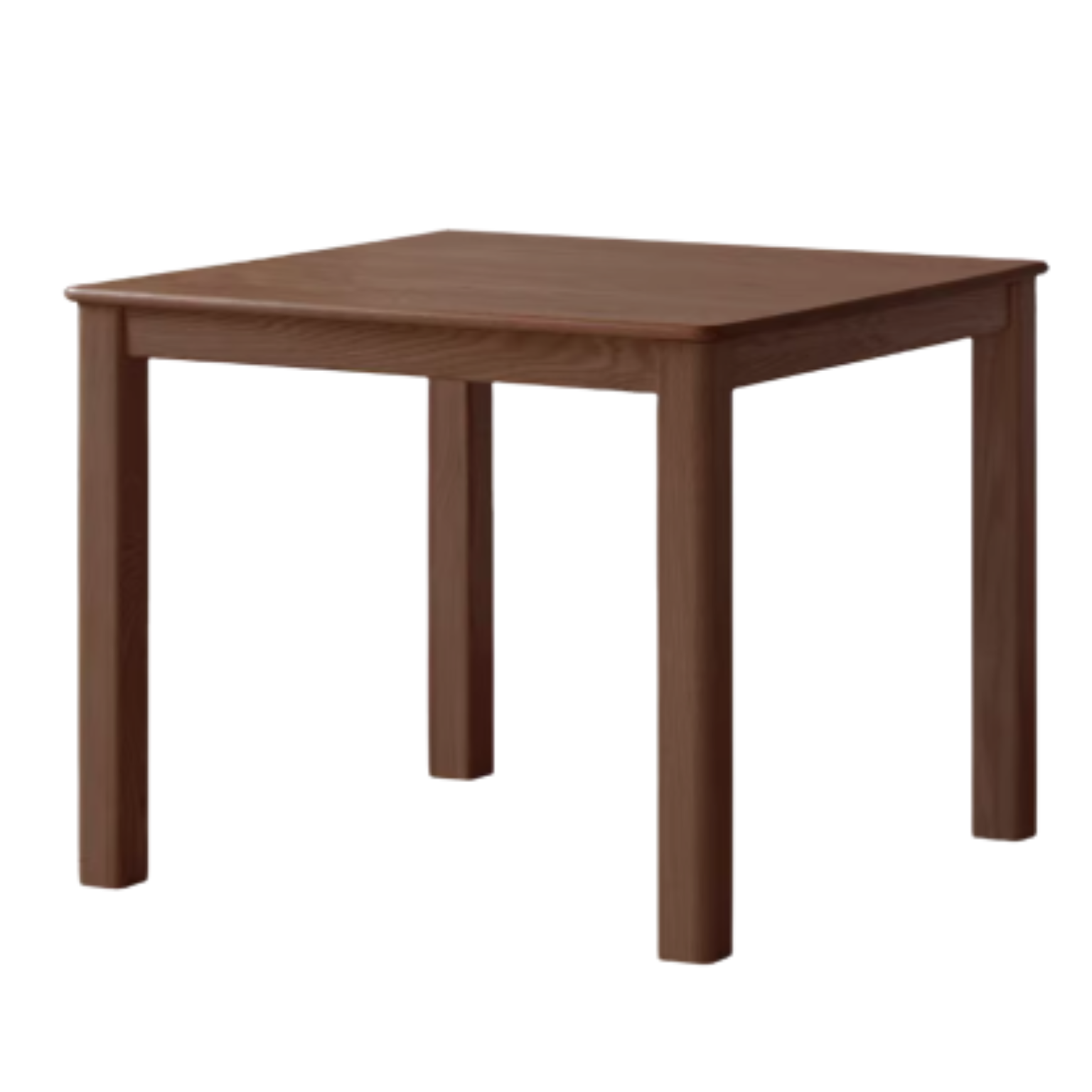39.4×39.4×29.9 inch / 100×100×76 cm / walnut color / square table