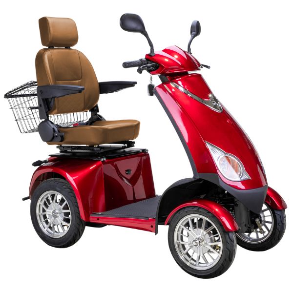 Premium Platinum Bariatric 4-Wheel Mobility Scooter for Heavy Adults - Heavy Duty Electric Wheelchair for Indoor & Outdoor Use - Ideal for Shopping, Travel, and Daily Mobility Assistance