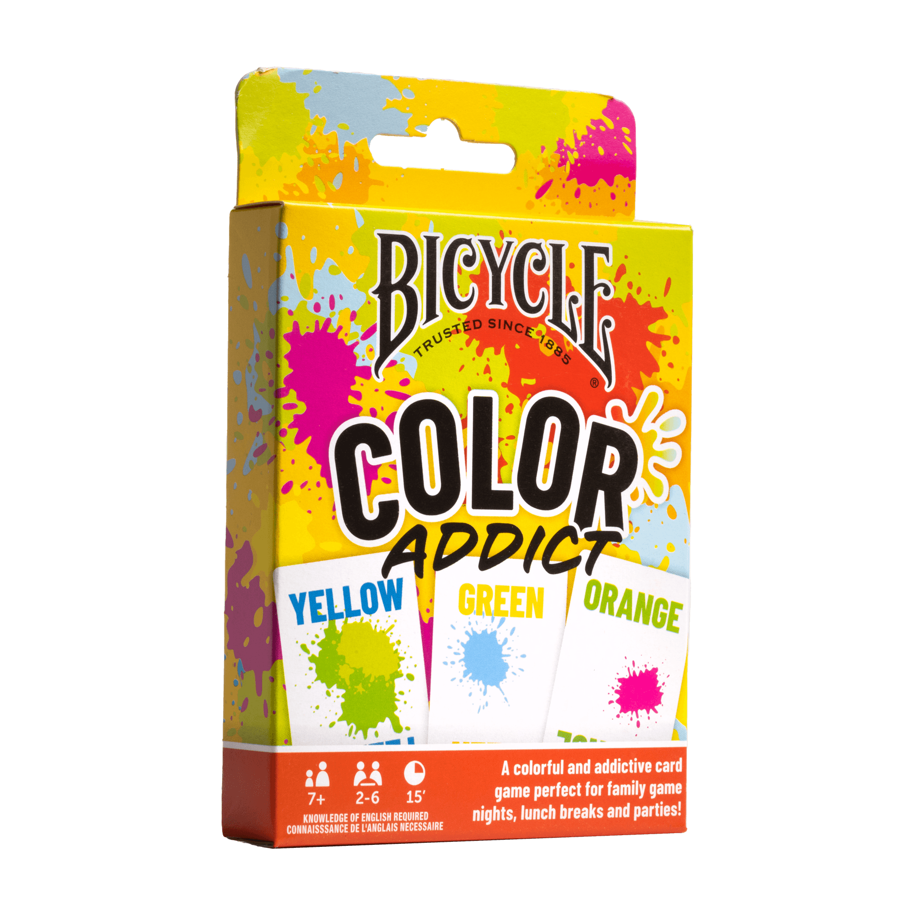 Color Addict Card Game - Fun Family Party Game for Kids & Adults - Perfect for Game Nights, Travel & Classroom Activities