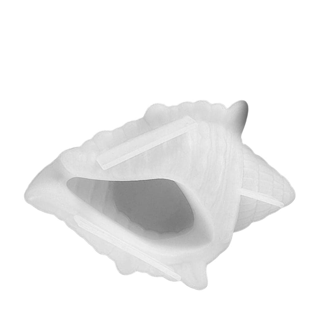 AMLESO Multi-Function Epoxy Resin Storage Box - Conch Shaped Jewelry Organizer, Crystal Gift & Home Decor for Rings, Earrings, Necklaces | Perfect for Bathroom, Dresser & Vanity Organization