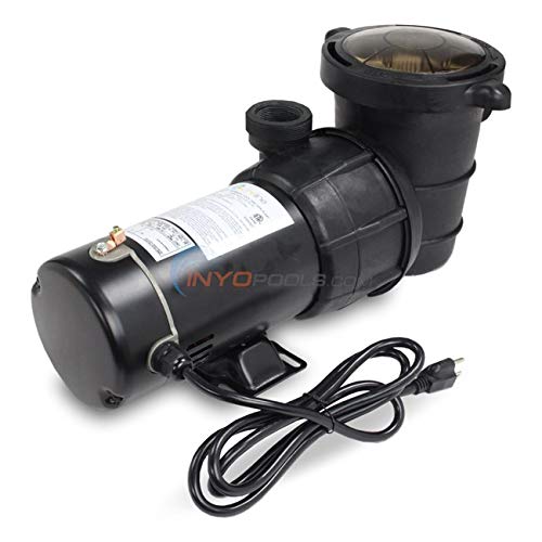 Pureline Pure Pro XL 0.75 HP Single Speed Above Ground Pool Pump - Energy Efficient Swimming Pool Water Circulation System for Backyard, Inground & Outdoor Pools