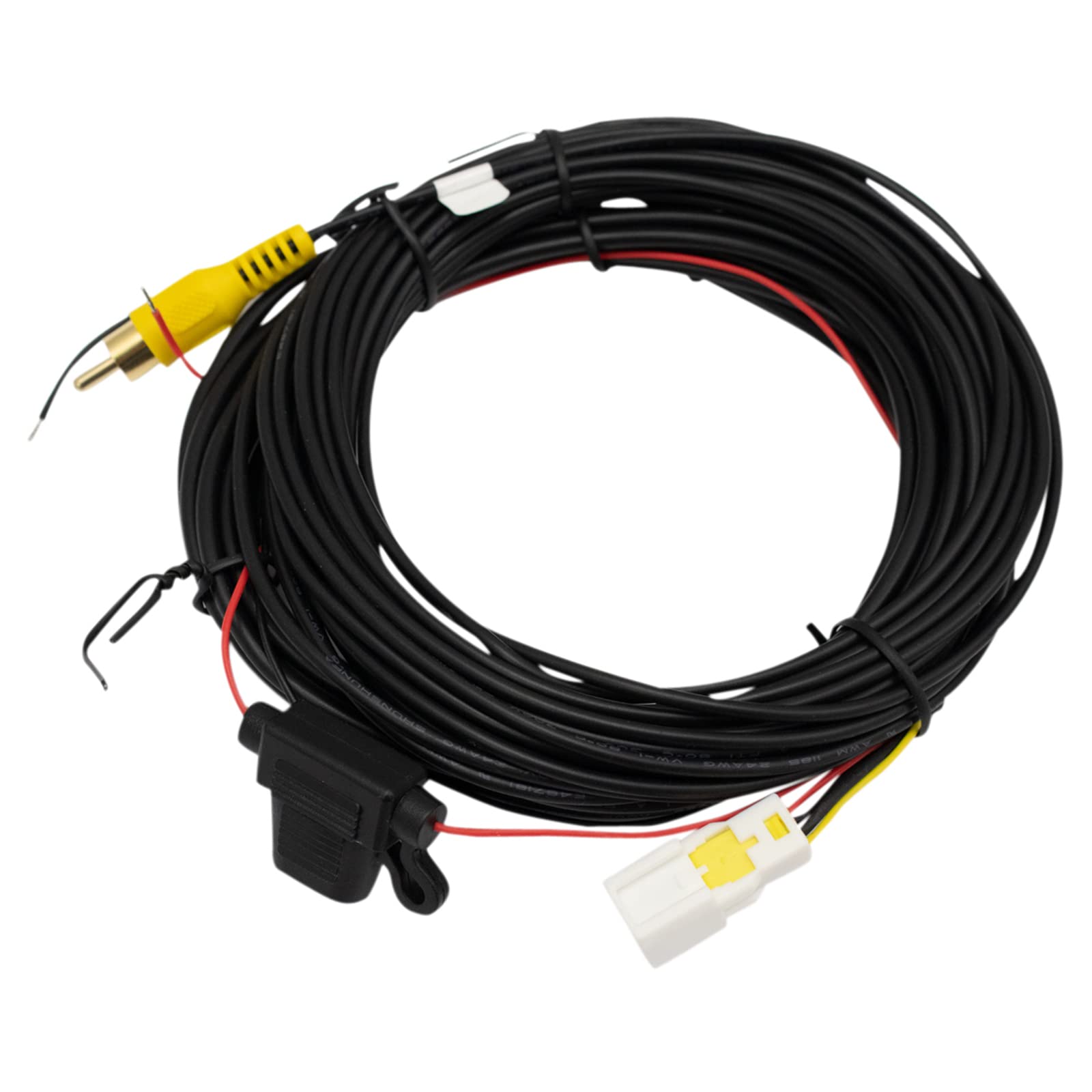 TRQ Rear View Camera Kit Black for 2007-2013 Toyota Tundra - HD Backup Camera System with Night Vision, Easy Installation for Safer Parking & Reversing