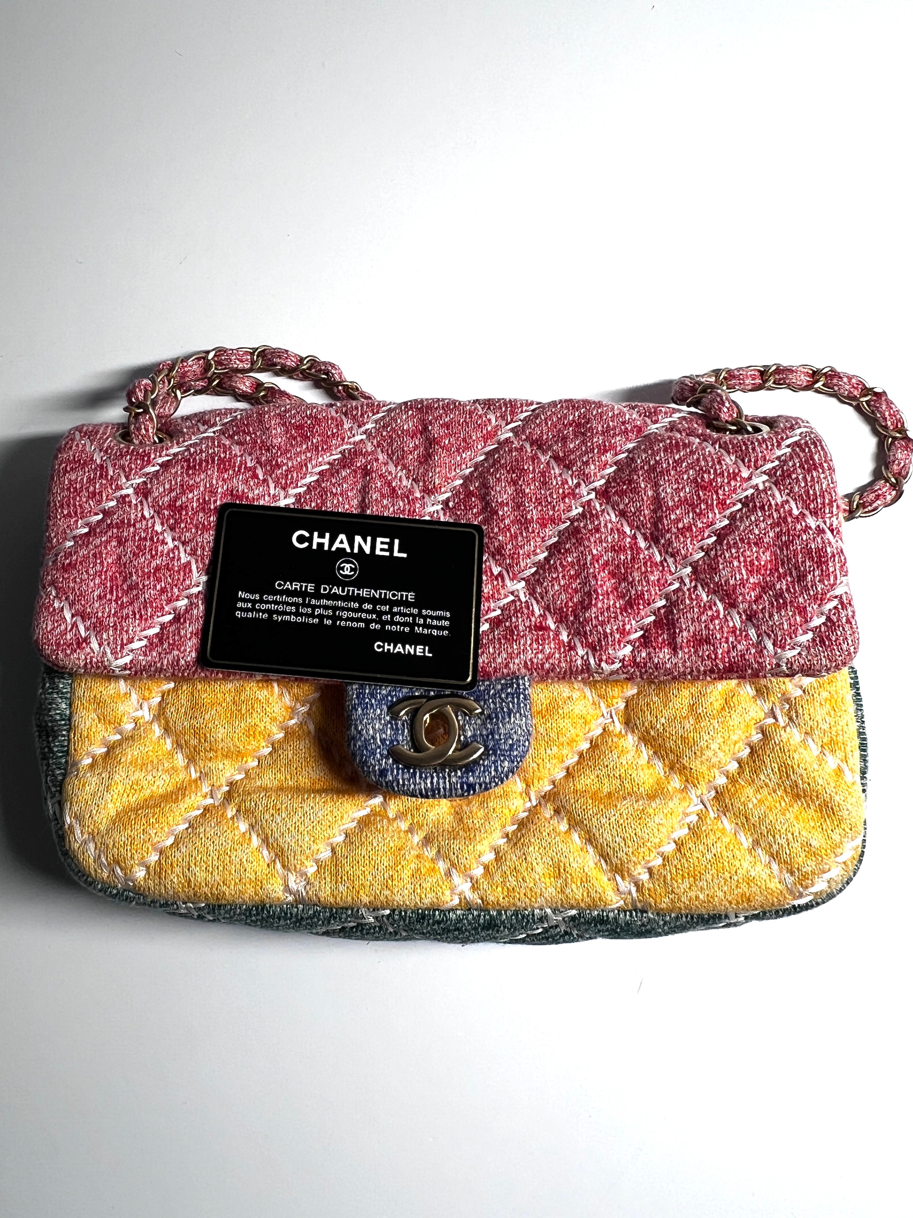 Chanel Timeless Multi-Color Flap Bag - Elegant Cloth Handbag for Women | Perfect for Parties, Weddings & Special Occasions