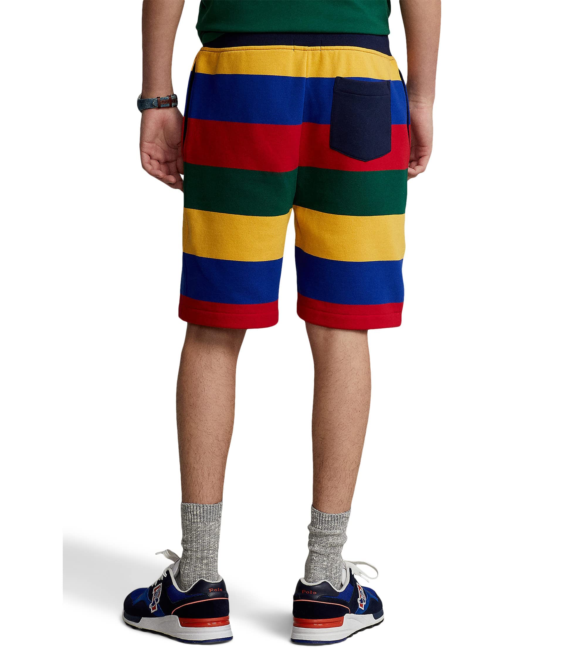 **Men's Polo Ralph Lauren Pony Fleece Shorts - Comfortable Cotton Blend Casual Shorts for Summer, Lounge & Outdoor Activities**