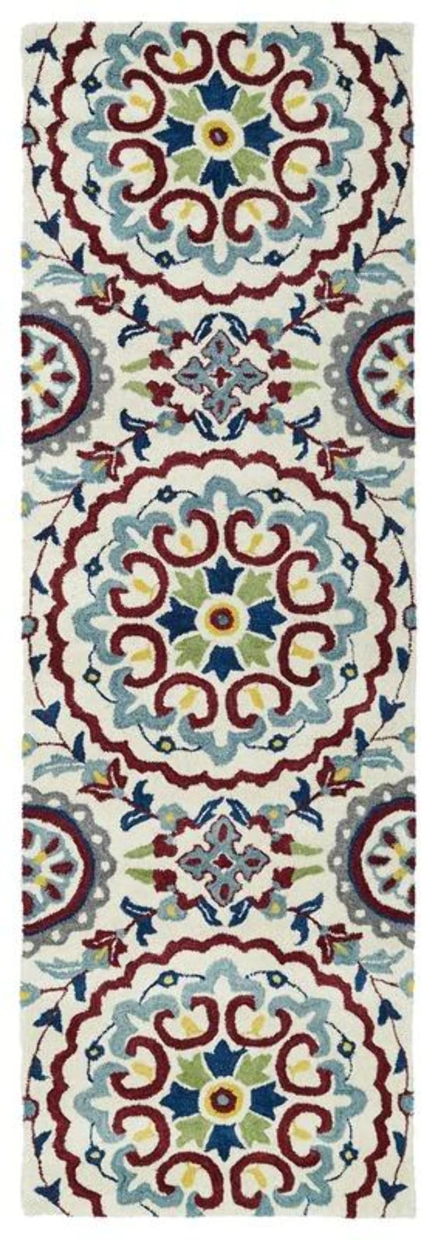 Kaleen Global Inspirations Handmade Area Rug - Ivory 3'6