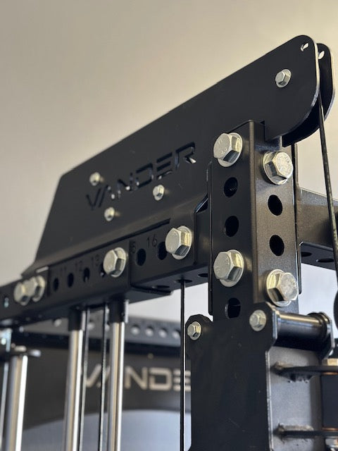 Vander USA FF91 Smith Machine & Functional Trainer - Home Gym Equipment for Strength Training & Fitness Workouts - Perfect for Home Gyms, Personal Training Studios & Commercial Fitness Centers