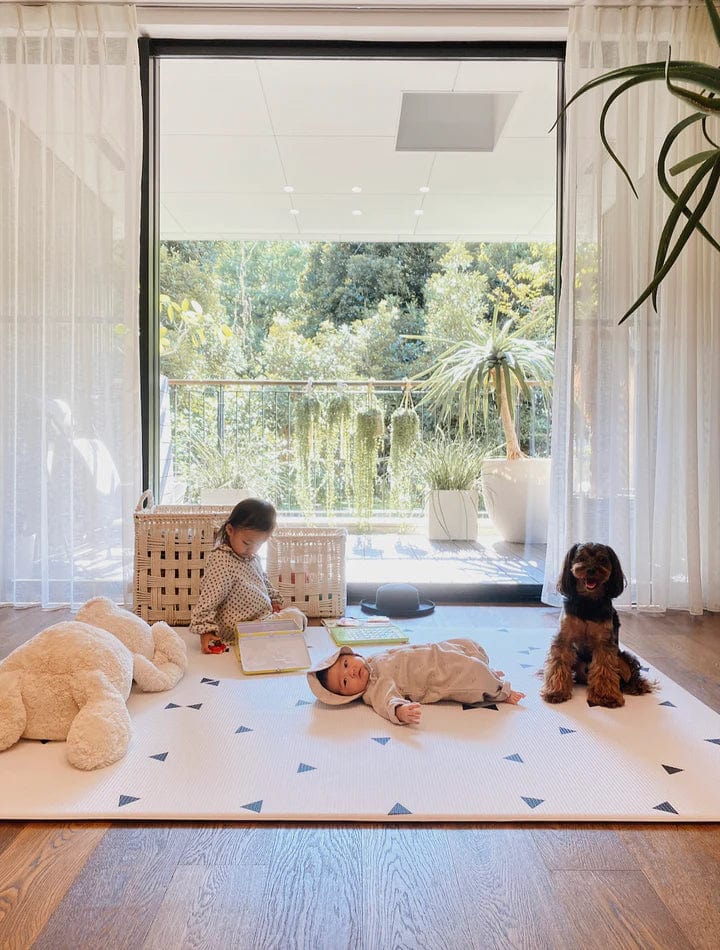 Little Bot Ofie Baby Play Mat - Non-Toxic, Waterproof & Foldable for Infants & Toddlers | Perfect for Nursery, Playroom & Travel | Safe & Comfortable Crawling & Play Area