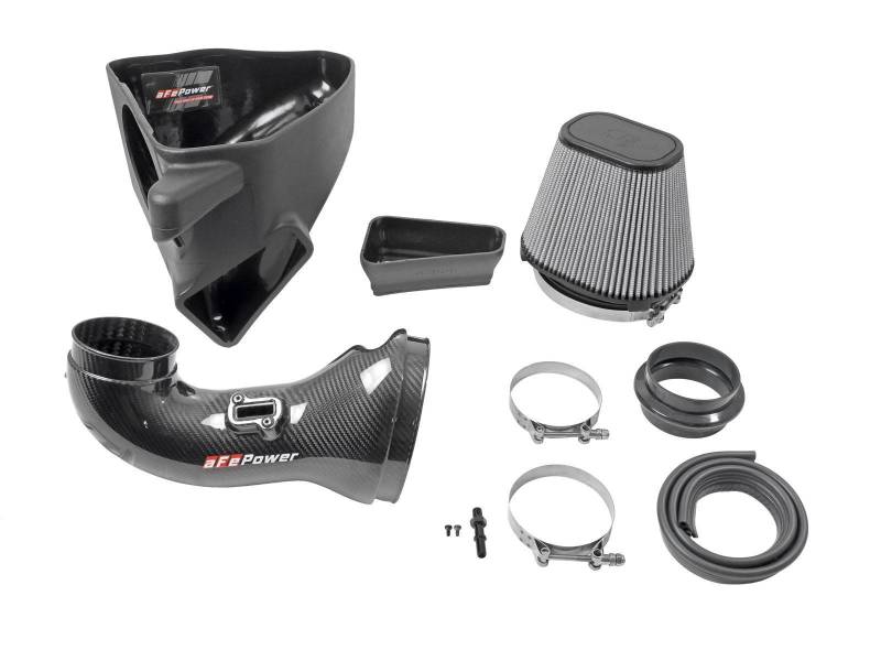 aFe 17-12 Chevrolet Camaro ZL1 (6.2L V8) Track Series Carbon Fiber Cold Air Intake System with Pro DRY S Filters - Performance Upgrade for Racing & Street Driving