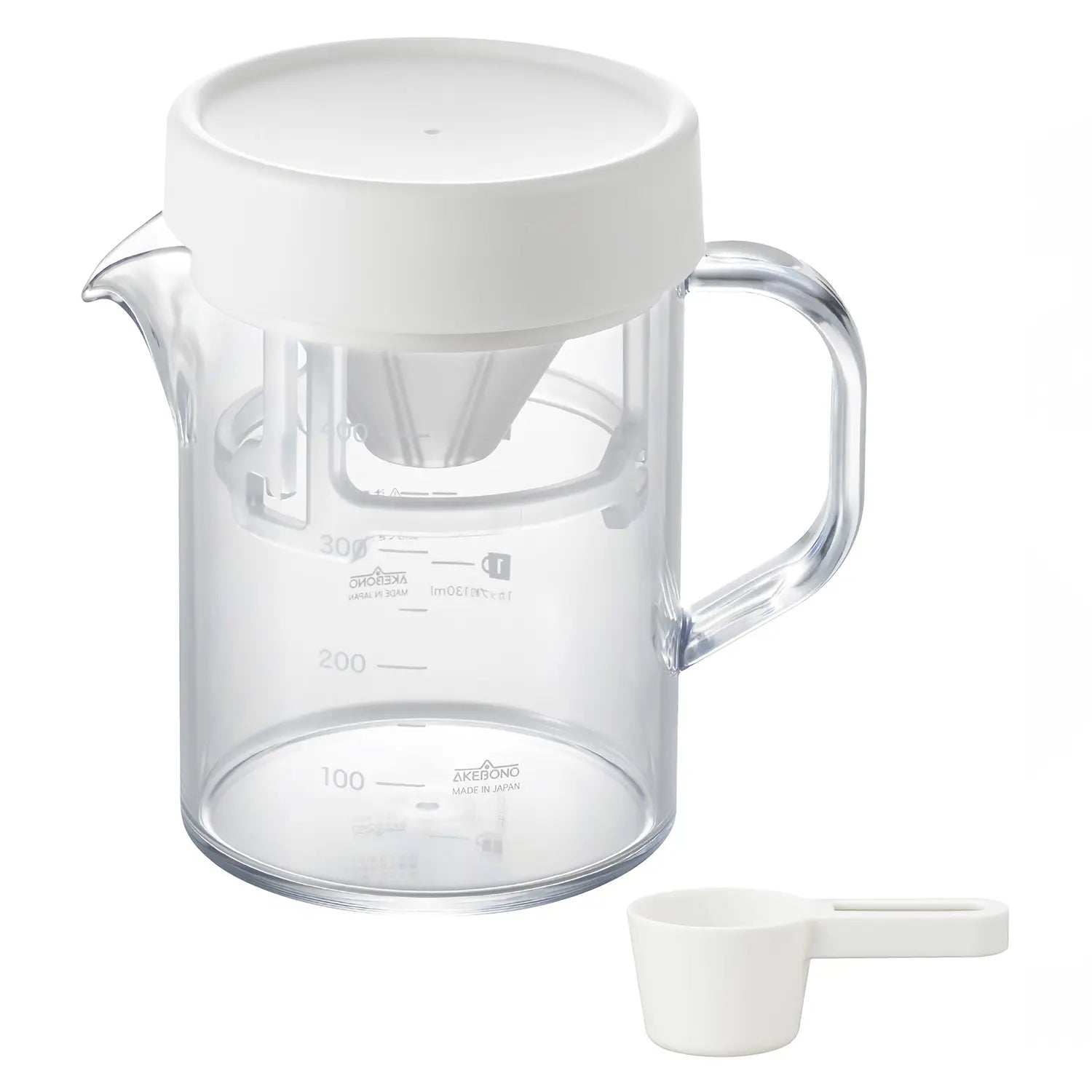 Premium Akebono Polyester Resin Unbreakable Coffee Server & Dripper Set - Durable Pour Over Coffee Maker for Home, Office & Camping - Perfect for Specialty Coffee Brewing & Gift Giving