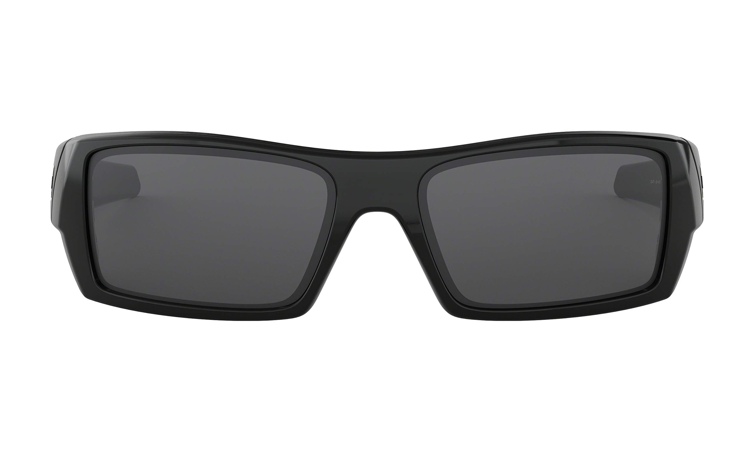 Oakley GASCAN Sunglasses - Polished Black/Grey Lens 03471 | UV Protection, Polarized, Lightweight & Durable for Running, Cycling & Outdoor Sports