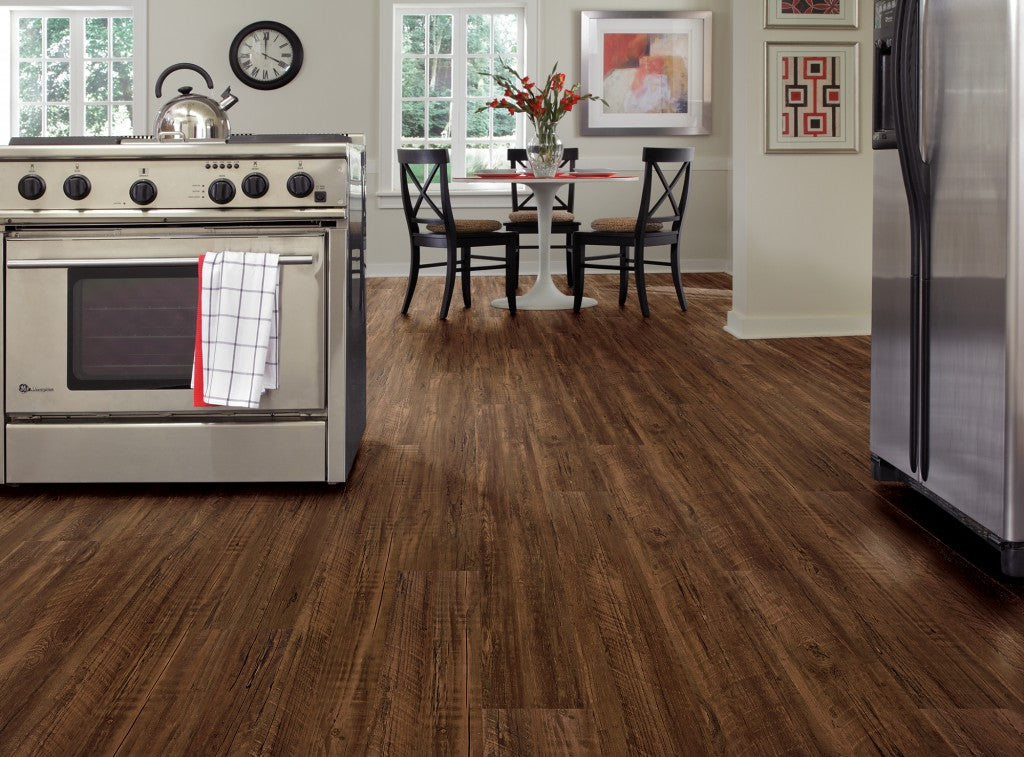 Coretec Plus Luxury Vinyl Plank Flooring - Kingswood Oak 7x48