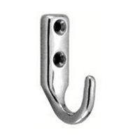 Stainless Steel Single Prong Utility Hooks - Heavy Duty Wall Hooks for Hanging Tools, Keys, Hats & Home Organization - Perfect for Garage, Kitchen, Bathroom & Office Storage
