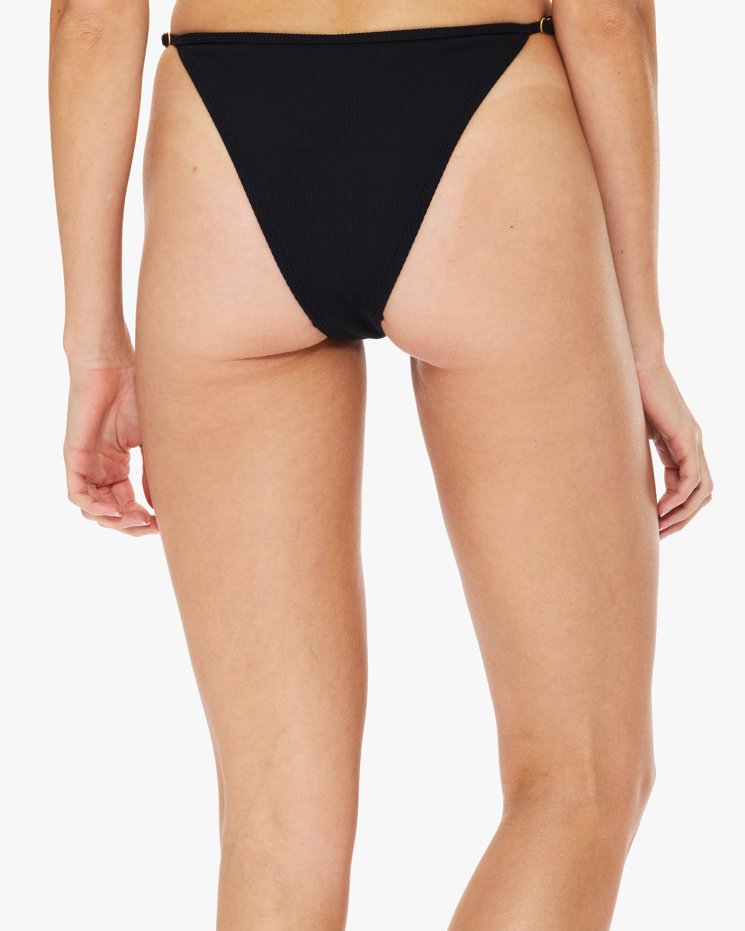 LSpace Ribbed Remi Bikini Bottom Bitsy - High Waisted Swimwear for Women, Sexy Beach Bikini Set for Summer Vacation & Pool Party