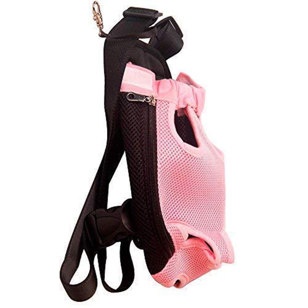 Breathable Pet Carrier Backpack - Double Shoulder Dog & Cat Travel Bag for Small Pets - Perfect for Hiking, Air Travel & Outdoor Adventures
