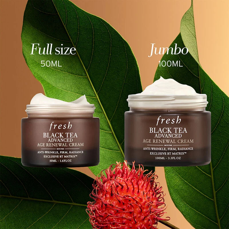 Premium Anti-Aging Black Tea Face Cream - Rejuvenating Moisturizer for Wrinkles & Fine Lines - Perfect for Night Routine & Daily Skincare Regimen