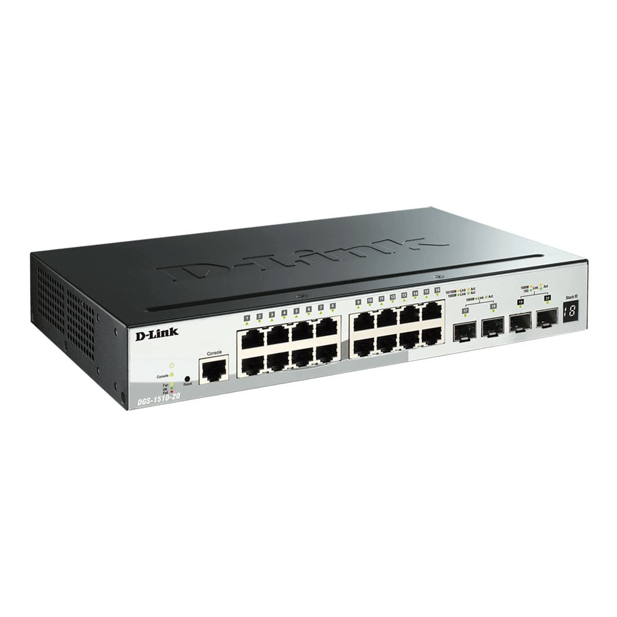 D-Link SmartPro 16-Port Gigabit Ethernet Switch | High-Speed Network Switch for Home & Office | Perfect for Gaming, Streaming & Business Networks