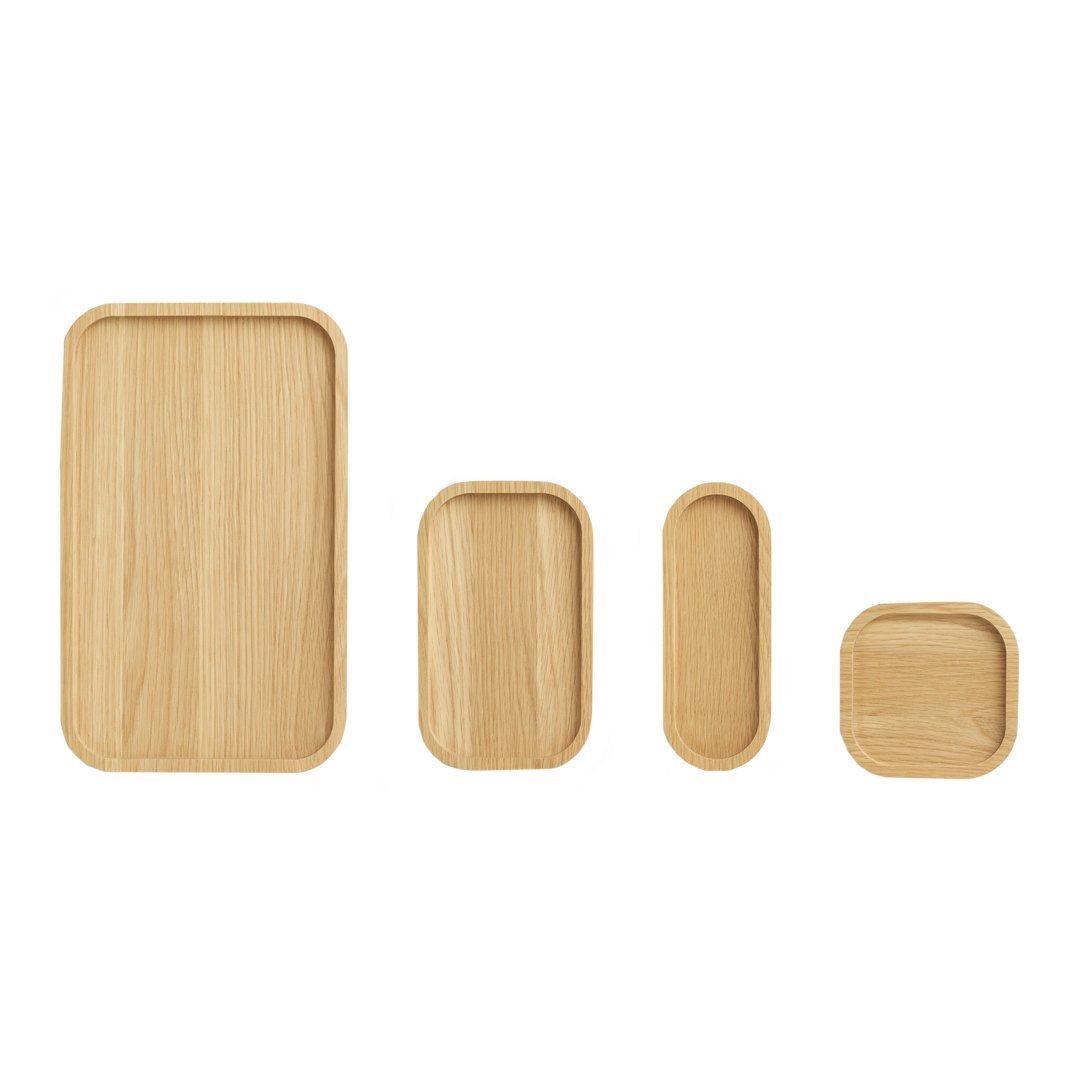 Astro Tray Set of 6 - Premium Serving Tray for Home, Office & Outdoor Entertaining - Perfect for Parties, Snacks & Decor