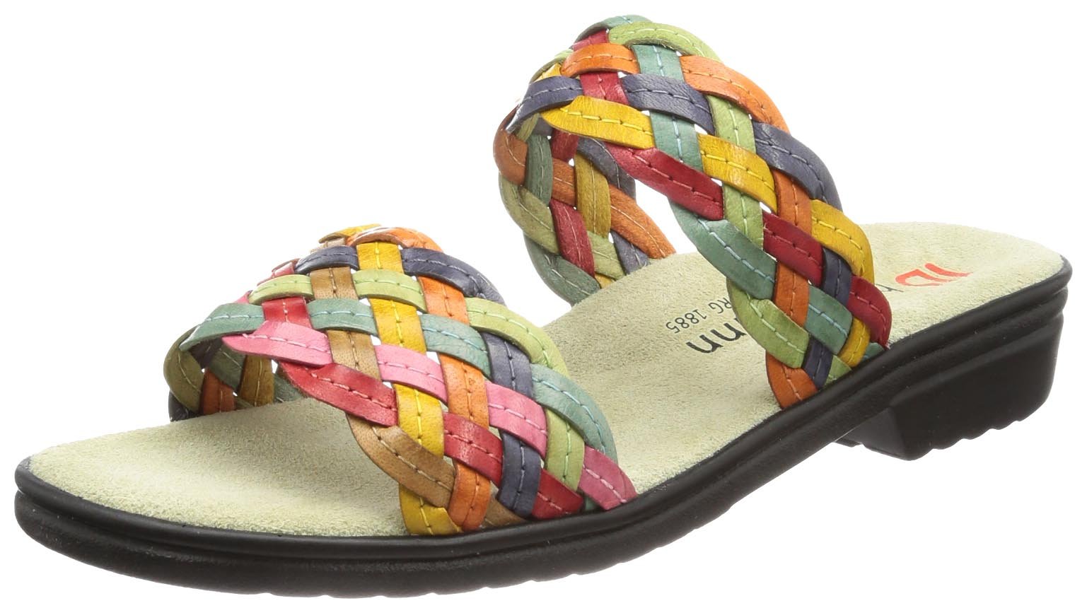 Berkemann Women's Comfortable Slip-On Mules - Soft Leather House Slippers for Indoor & Outdoor Wear - Perfect for Home, Office, and Casual Outings
