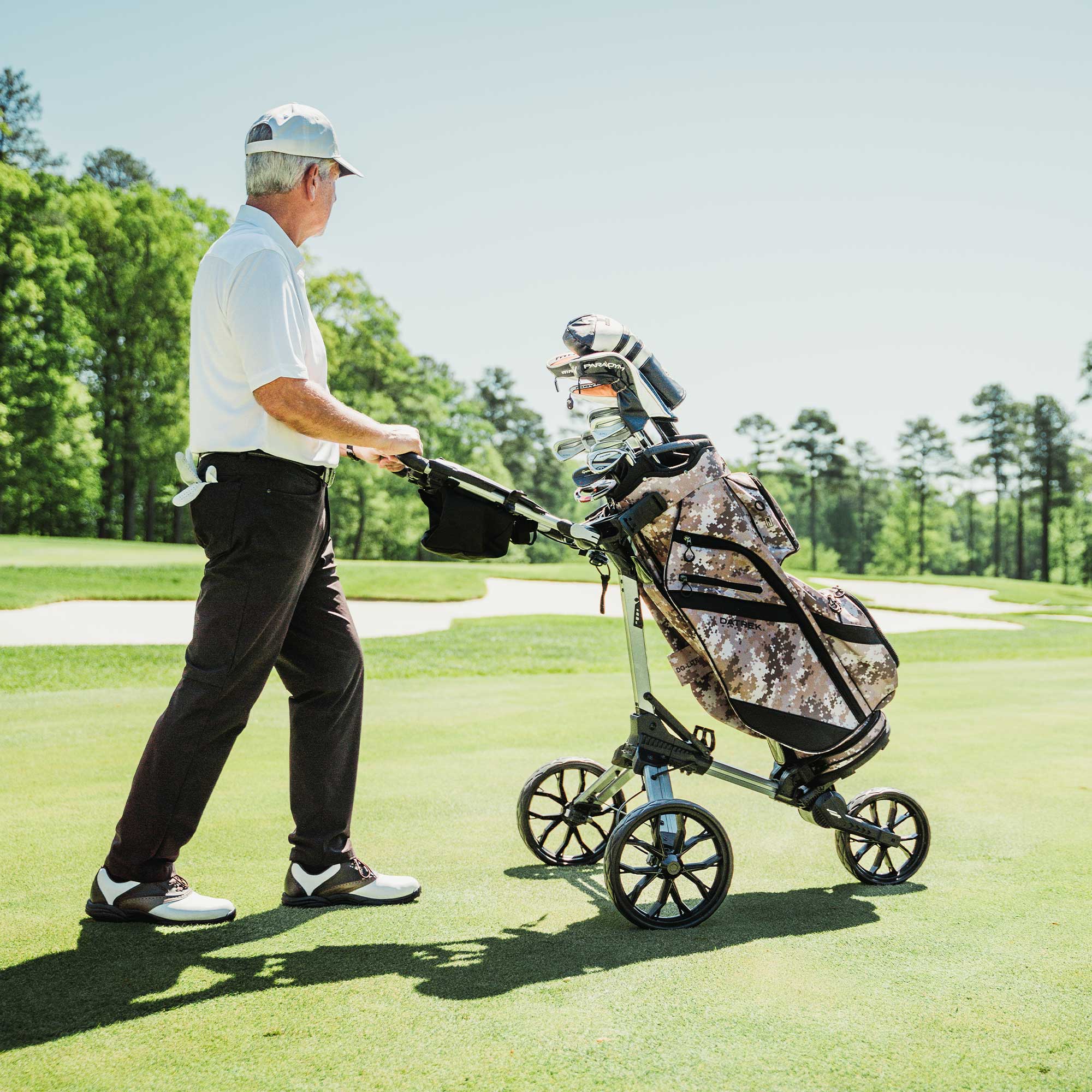 DG Lite III Cart Golf Bag with 14-Way Top Divider - Lightweight & Durable Golf Stand Bag for Men & Women - Perfect for Golf Carts, Tournaments & Practice Rounds