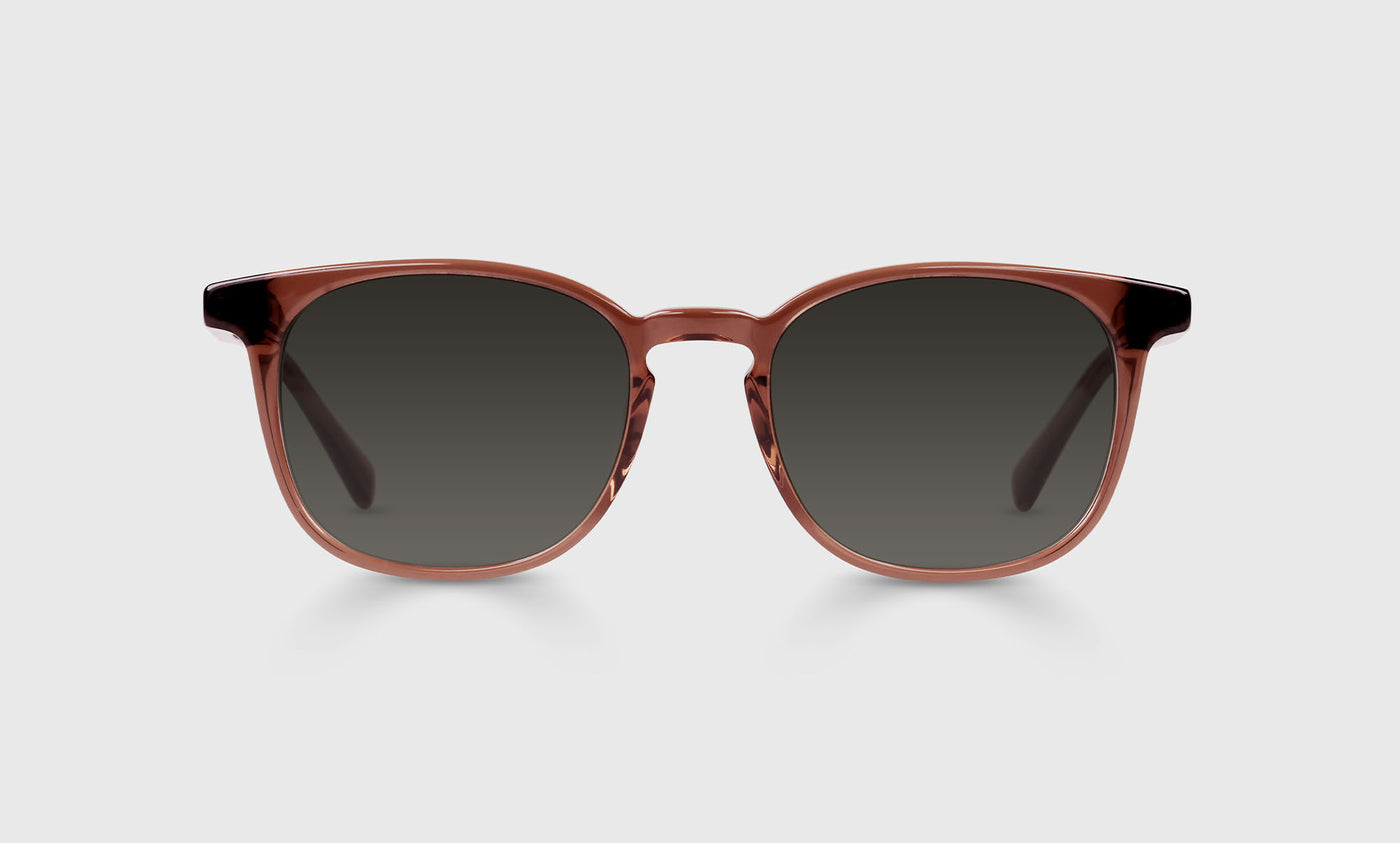 Brown Sugar Crystal Boardroom Color 88 - Stylish Front & Temples for Professional Meetings & Office Wear