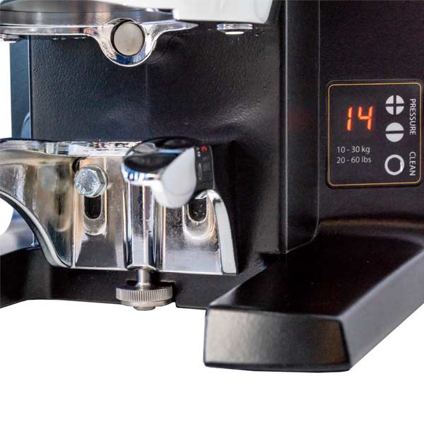 Puqpress M2 Professional Coffee Tamper for Espresso - Perfect for Baristas & Home Brewing, Durable Under Grinder Design for Consistent Tamping Pressure