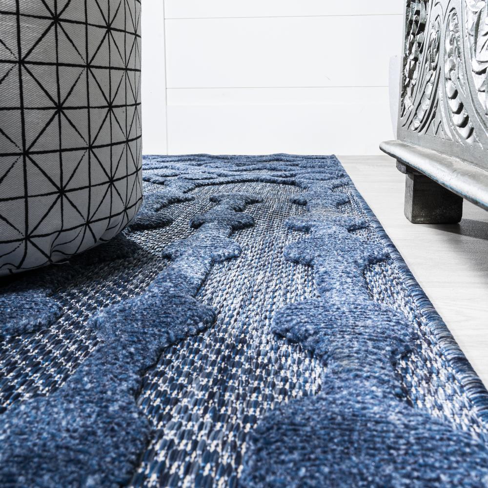Peralta Moroccan Diamond Area Rug - Indoor/Outdoor Use - Perfect for Living Room, Bedroom, or Patio Decor