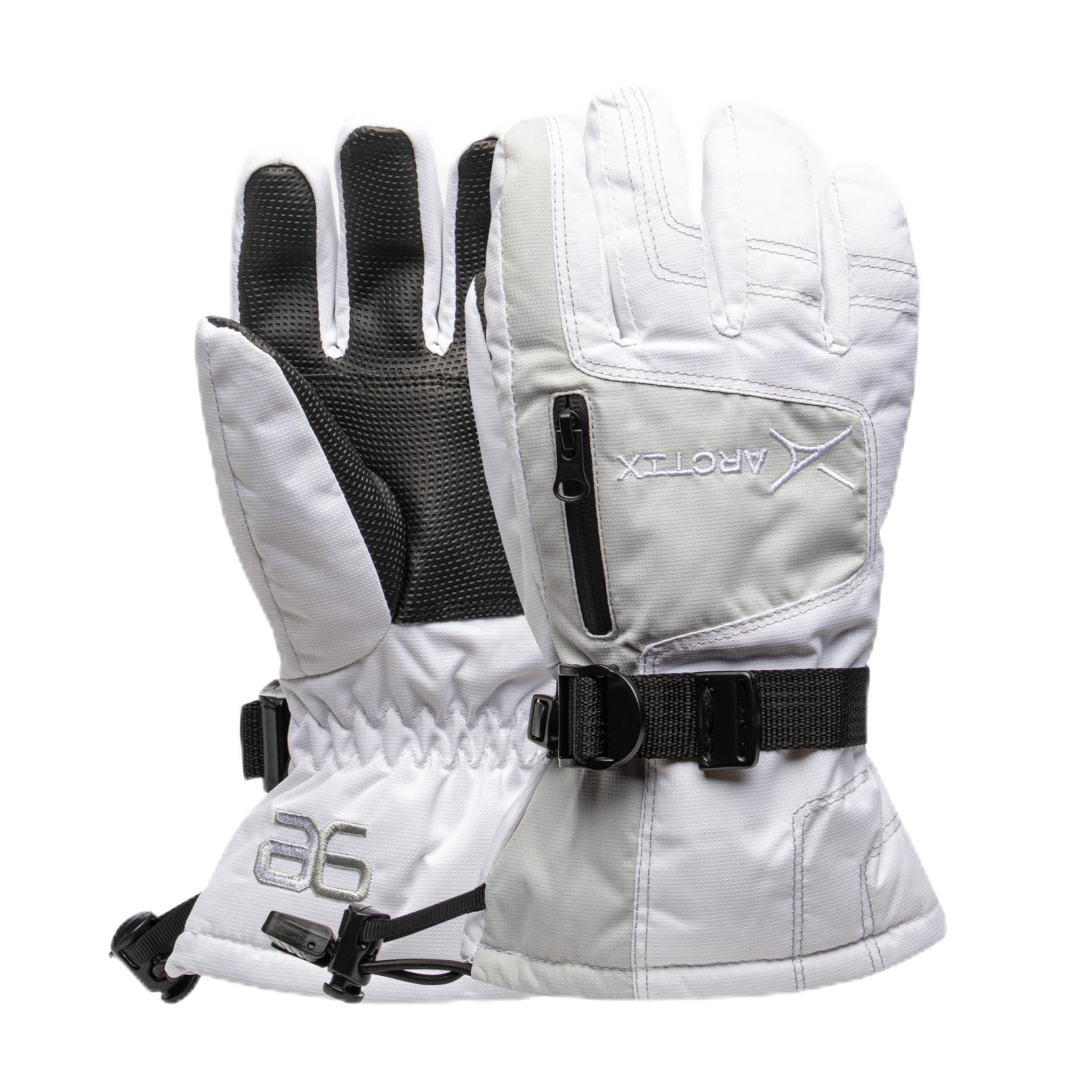 Arctix Kids' Snowplow Gloves - Waterproof Winter Gloves for Boys & Girls - Warm Insulated Snow Gloves for Skiing, Sledding & Outdoor Play