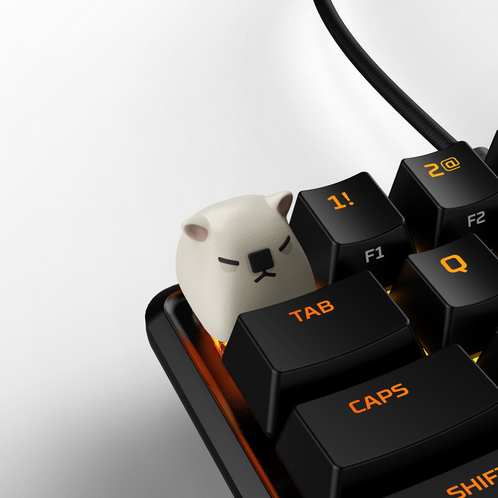 HX3D Black Desert Themed Mechanical Keyboard Keycap Set - Custom Cherry MX Compatible Keycaps for Gaming & Typing - Perfect for PC, Mac, and Laptop Keyboards