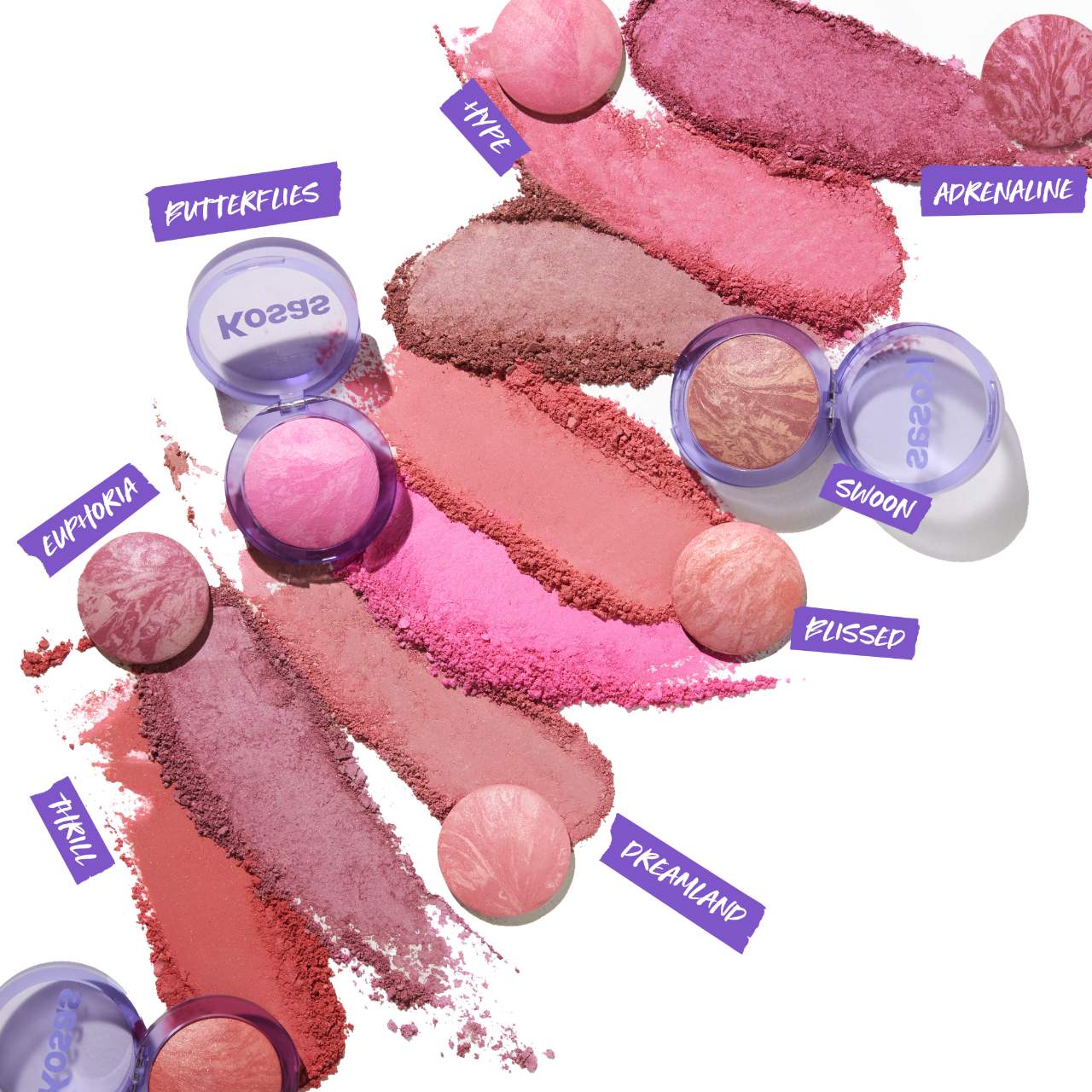 Kosas Blush is Life Baked Talc-Free Dimensional & Brightening Blush - Multiple Shades for Natural Flush | Perfect for Everyday Wear & Special Occasions