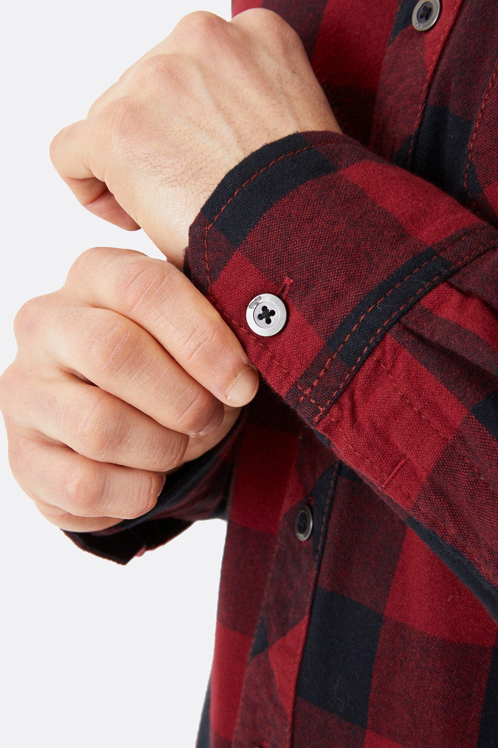 Men's Boundary Brushed Cotton Shirt - Soft Casual Button-Up for Everyday Wear | Perfect for Office, Date Night & Outdoor Activities | QBS 05
