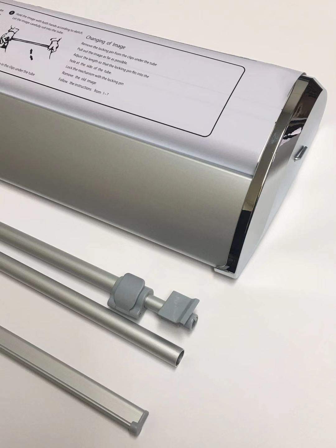 Premium Retractable Roll Up Banner Stand 33.5