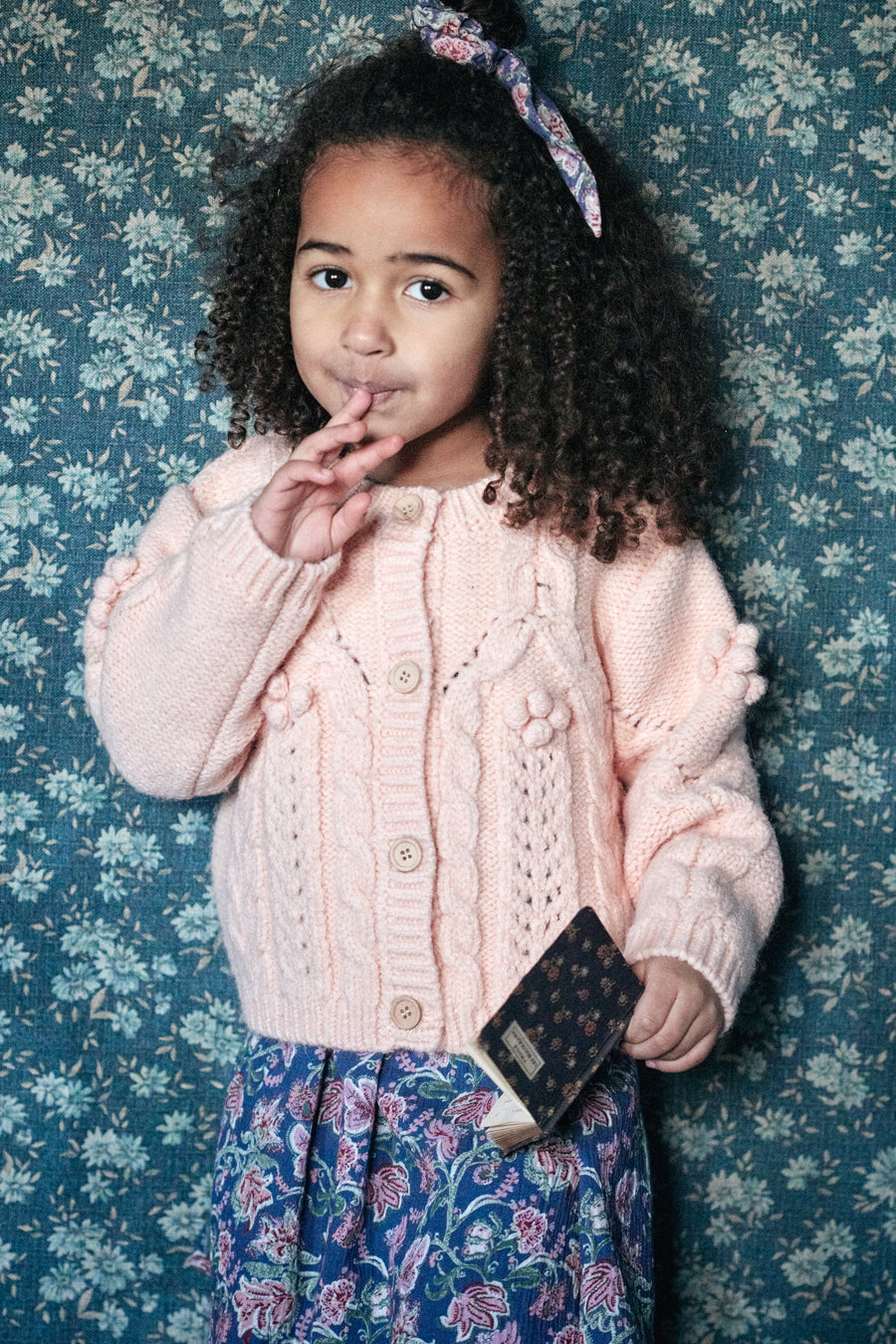 Girls Cardigan Sweater - Louise Misha Sookie Soft Knit Pullover for Toddlers & Kids | Perfect for School, Playdates & Family Outfits