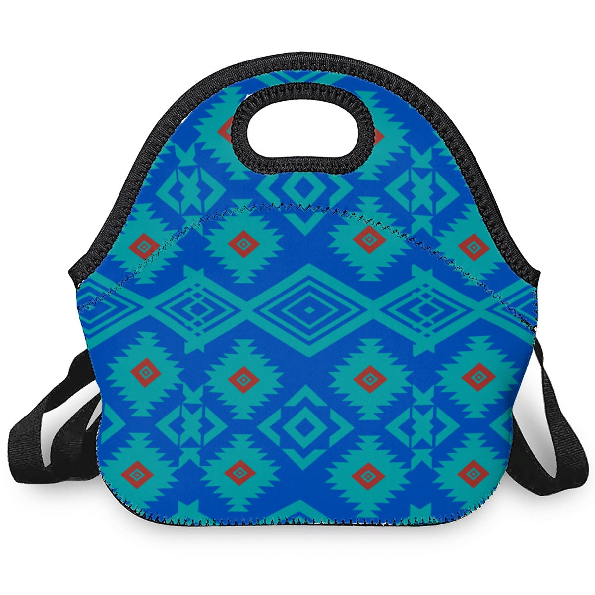 Insulated Lunch Bag with Adjustable Straps - Southwest Style for Work, School & Picnics | Leakproof & Durable