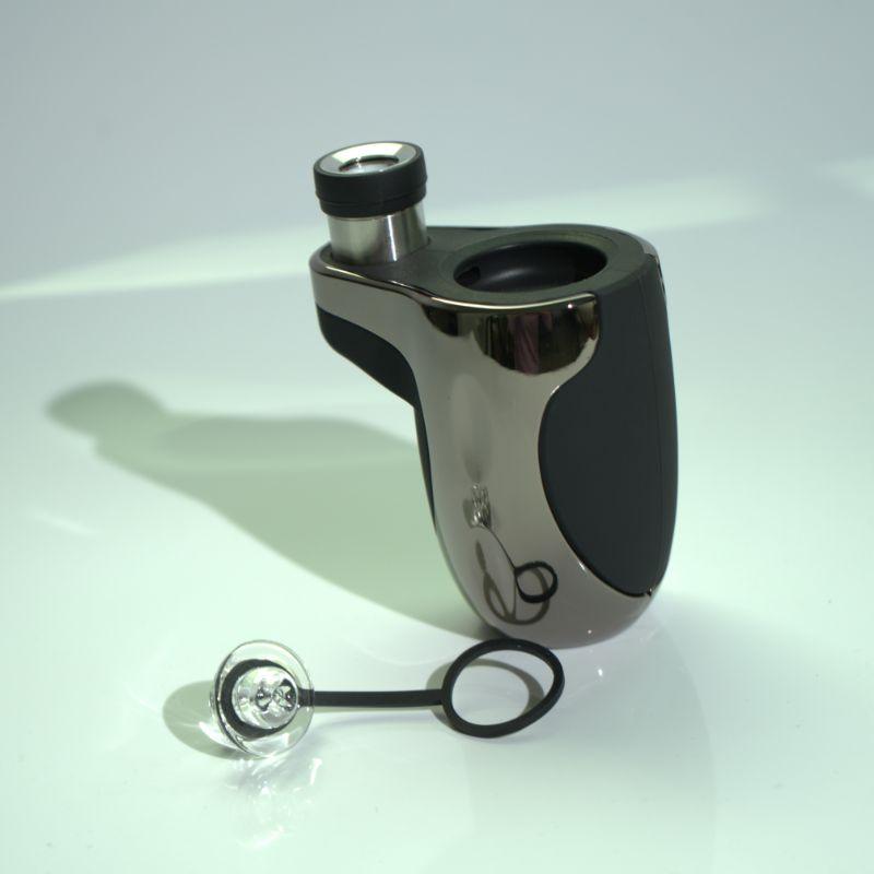 Exseed Dabcool W2 Erig Glass Coil Head & Carb Cap - Premium Dab Accessory for Concentrates | Perfect for Wax, Oil & Shatter | Portable & Durable Design for On-the-Go Dabbing