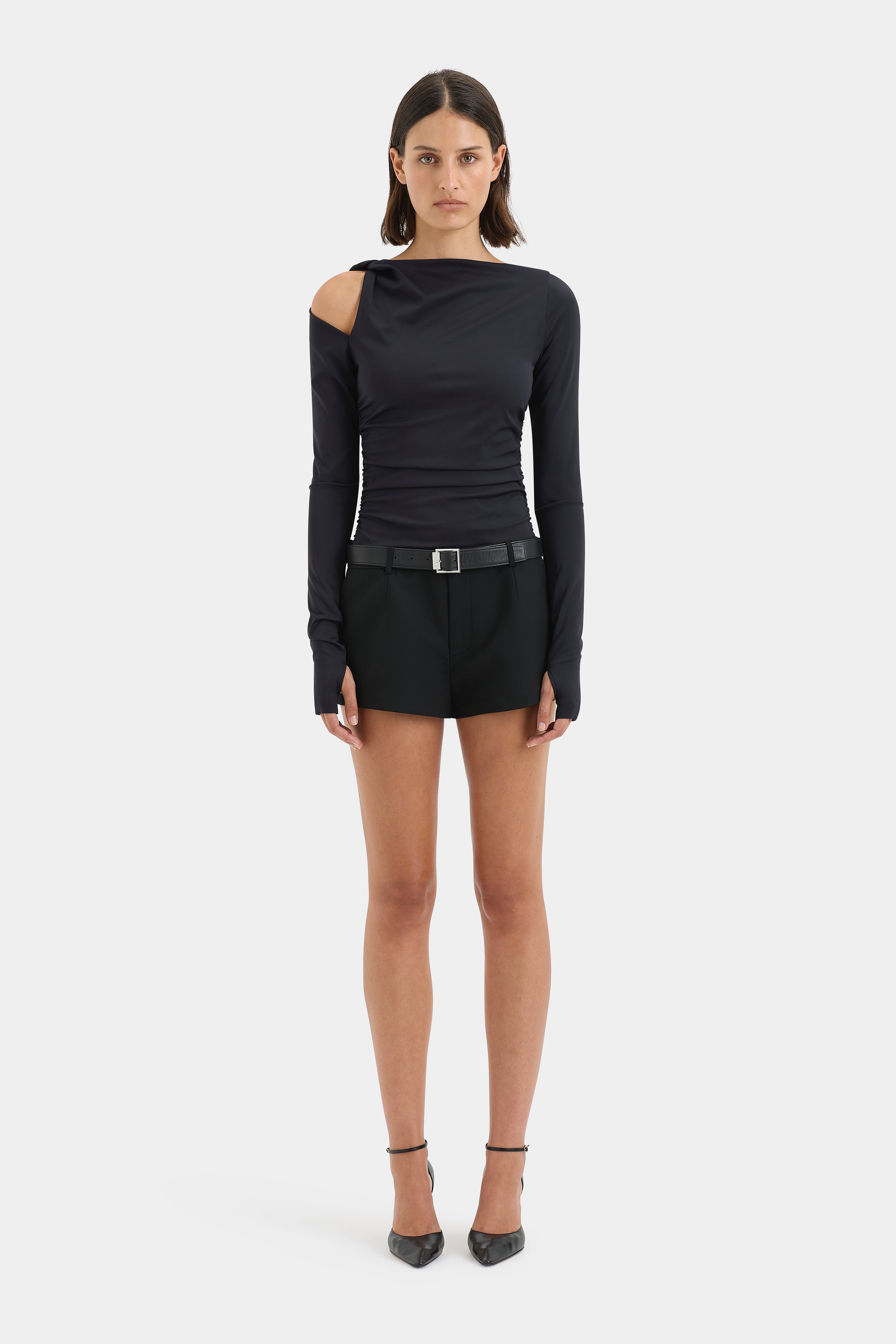 Dylan Mini Shorts for Women - High Waist Denim Shorts Casual Summer Fashion - Perfect for Beach, Vacation, and Everyday Wear