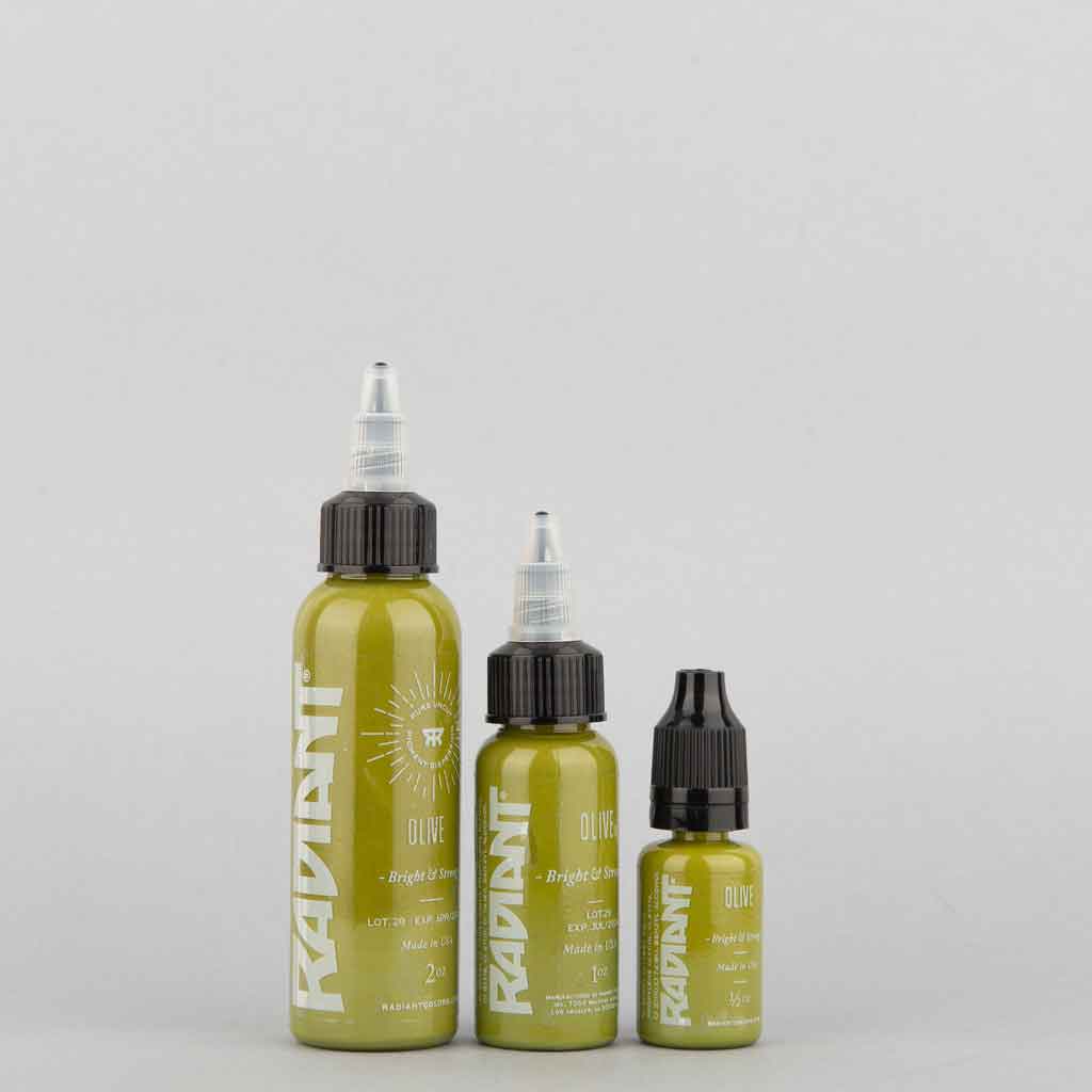 Premium Olive Radiant Ink - 1 oz Bottle for Calligraphy, Art & Craft Projects - Perfect for Hand Lettering, Scrapbooking & DIY Designs