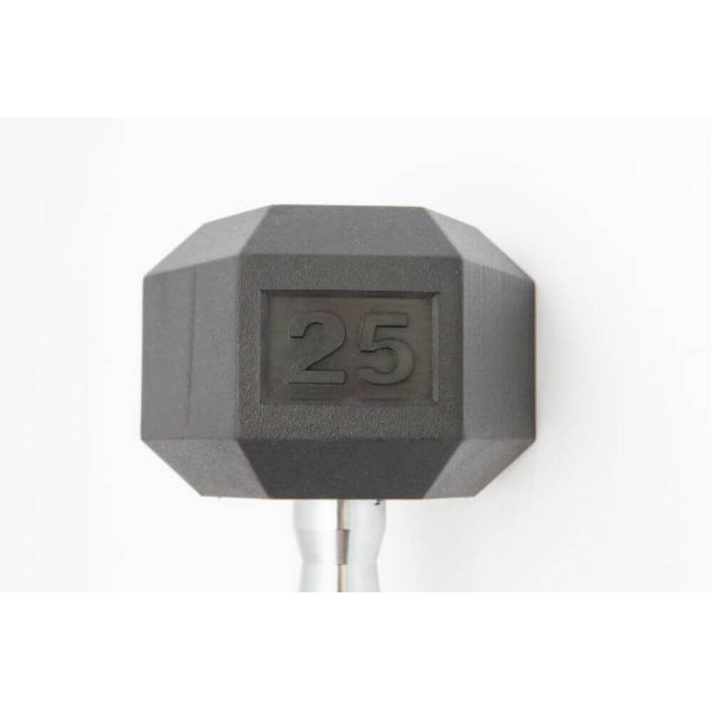 Premium York Rubber Hex Dumbbells - 5-50lbs Weight Set for Home Gym, Strength Training & CrossFit Workouts | Non-Slip Grip, Durable Rubber Coating | Ideal for Weightlifting, Fitness Routines & Muscle Building